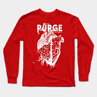 The Purge Effect HEARTMIND WHITE Long Sleeve T-Shirt